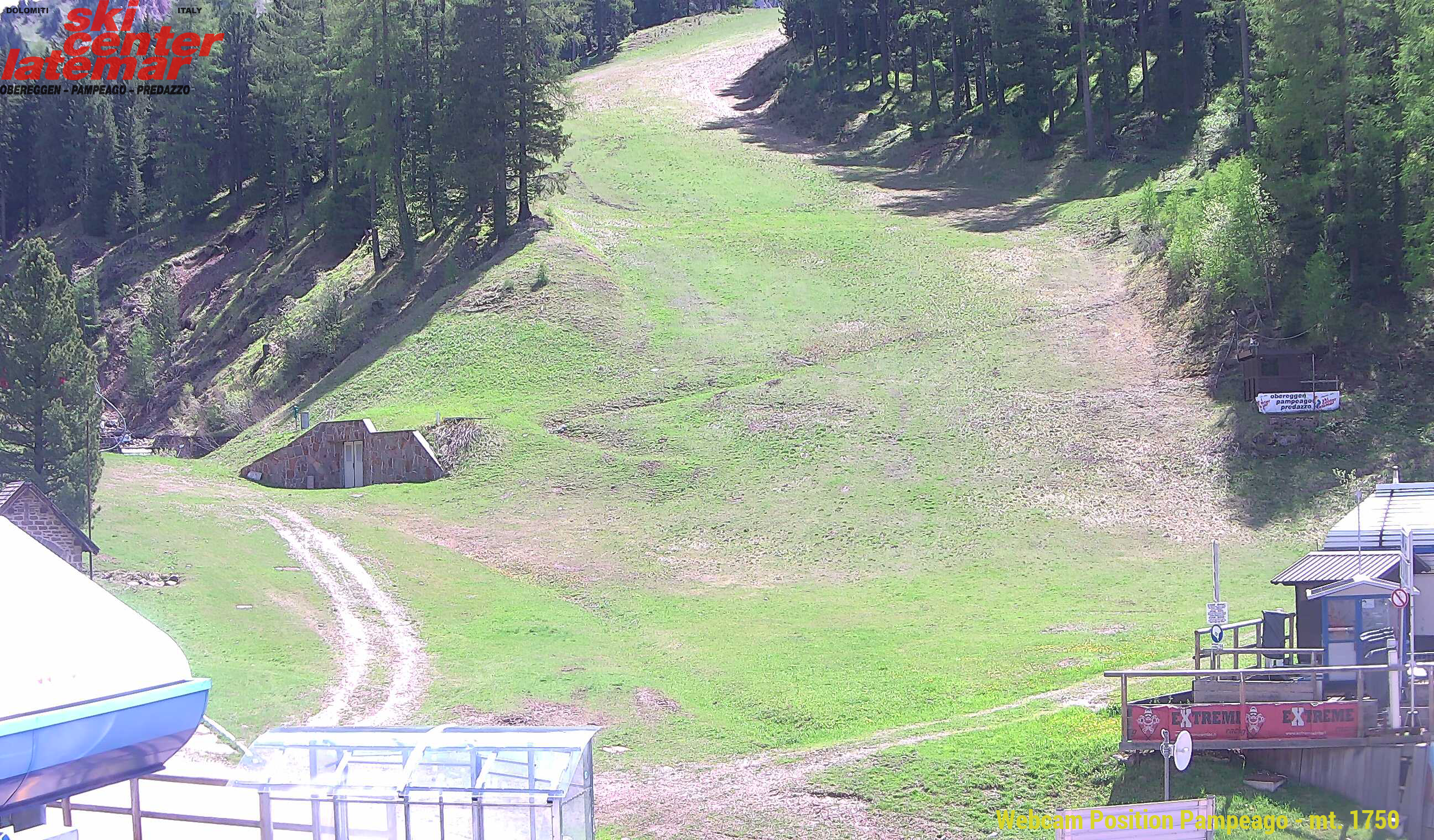 Webcam Pista Agnello - Pampeago, Ski Center Latemar - Val di Fiemme